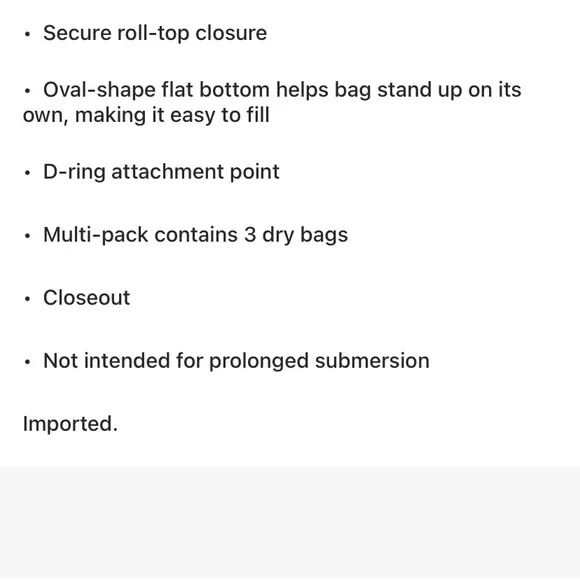 Alps Mountaineering Torrent Dry Bag Multi-Pack - Picture 2 of 3